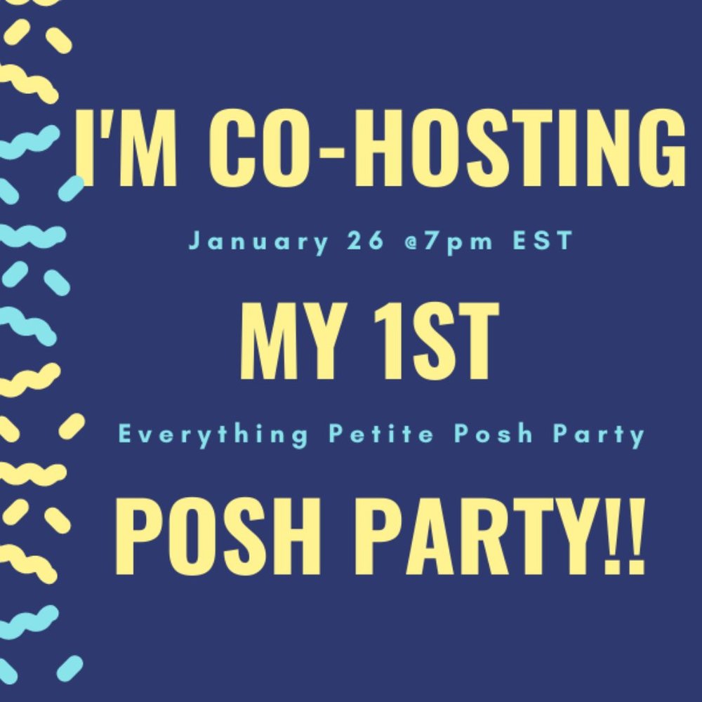 I'm co-hosting my 1st Posh Parrrrrrtyyyyyy!